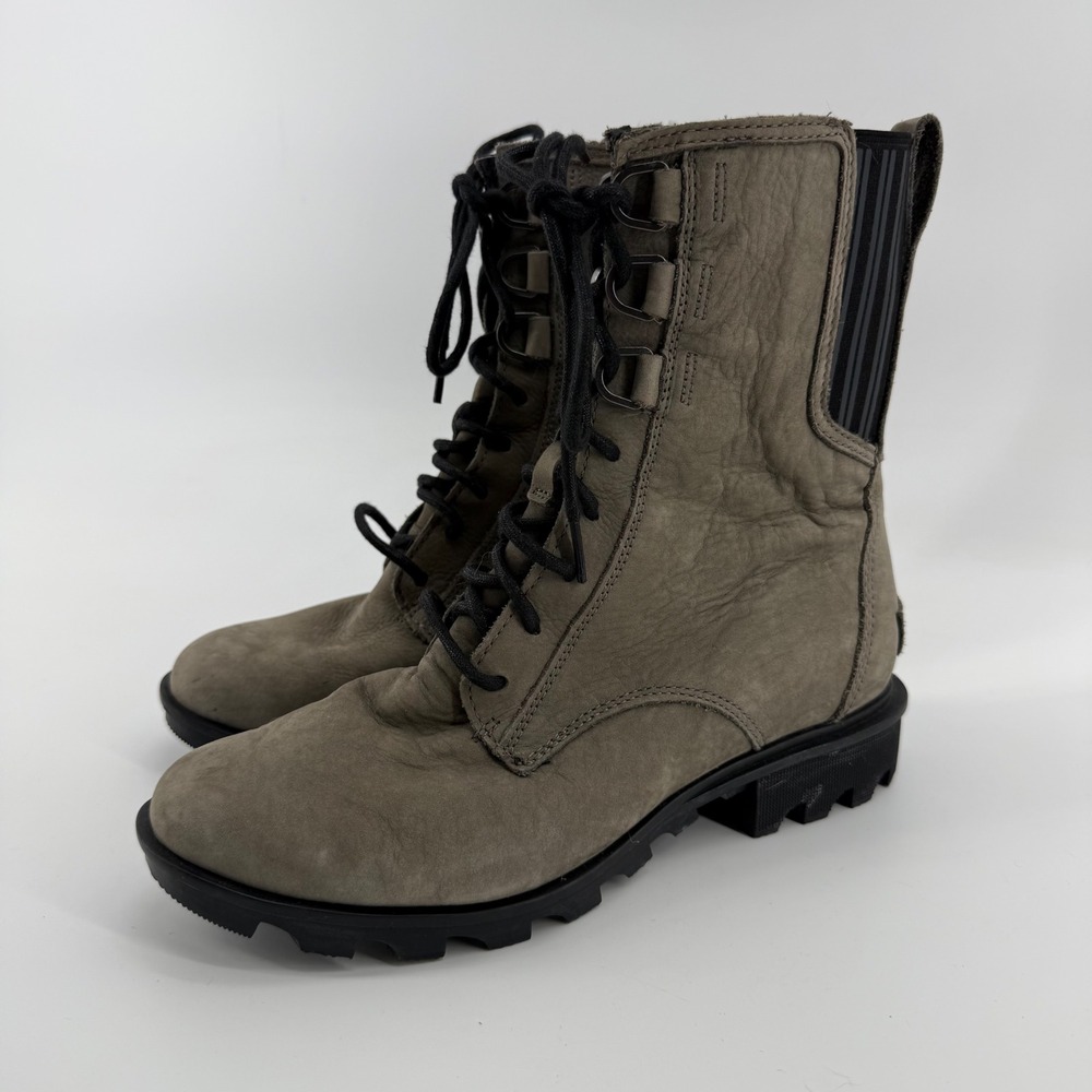 Sorel Phoenix‎ Lace Up All Weather Winter Combat Boots Alpine Tundra Women's 9